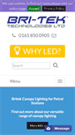 Mobile Screenshot of britektechnologies.com